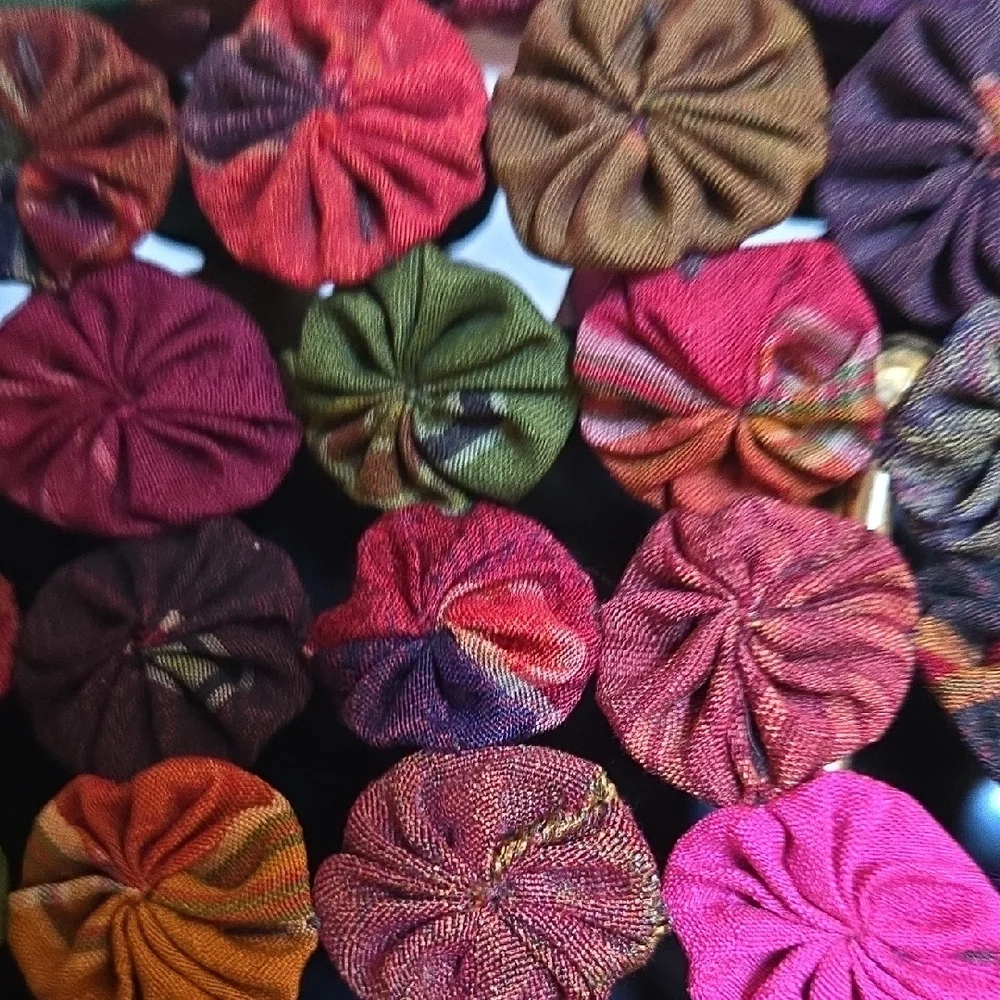 Colorful Floral Patterned Shawl - Picture 3 of 8